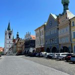 Litoměřická radnice s rozhlednou Kalich